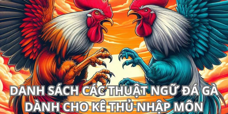 Thuật ngữ đá gà bổ sung người chơi cần nắm rõ