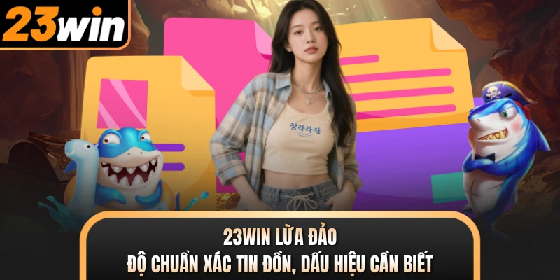 23WIN Lừa Đảo - Độ Chuẩn Xác Tin Đồn, Dấu Hiệu Cần Biết