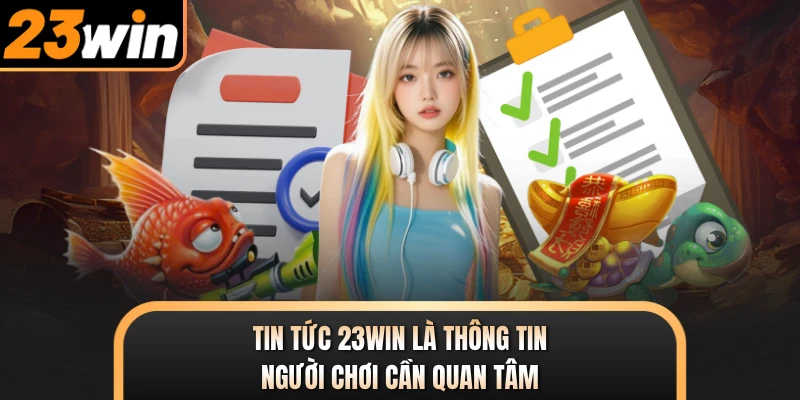 Tin tức 23WIN là thông tin người chơi cần quan tâm